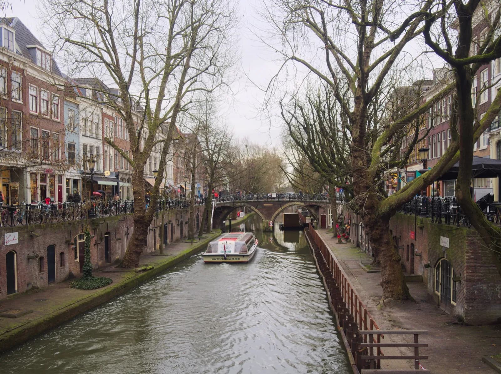 Straatbeeld van Utrecht